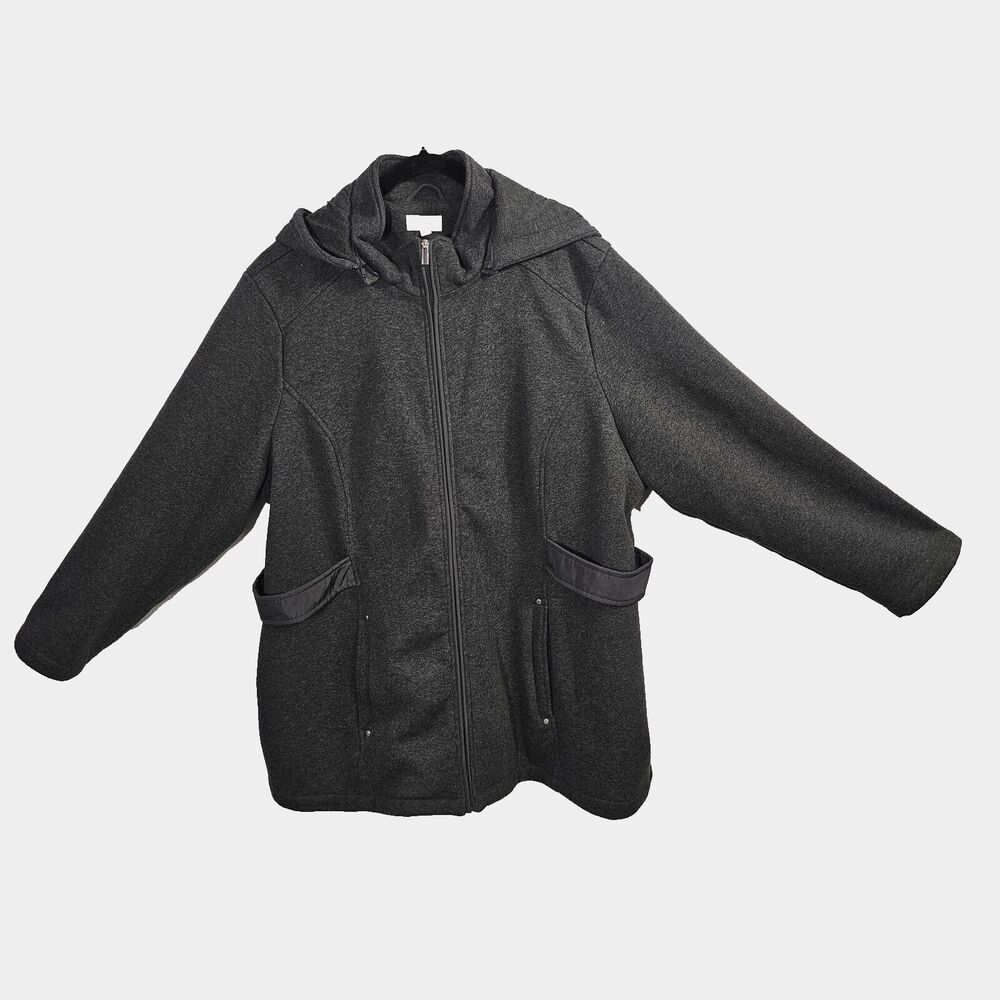 Womens size 26/28 Avenue Lightweight Jacket Gray